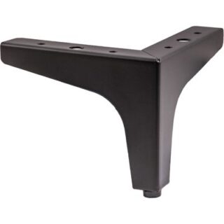 Picior drept H-100mm negru