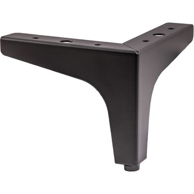 Picior drept H-130mm negru