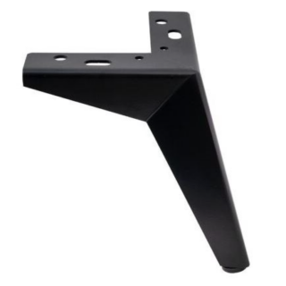 Picior figura H-130mm negru