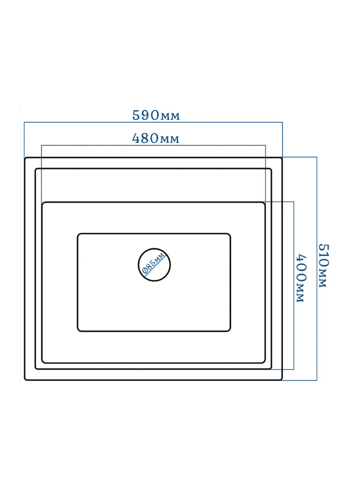 Chiuveta Onix 49 — изображение 3