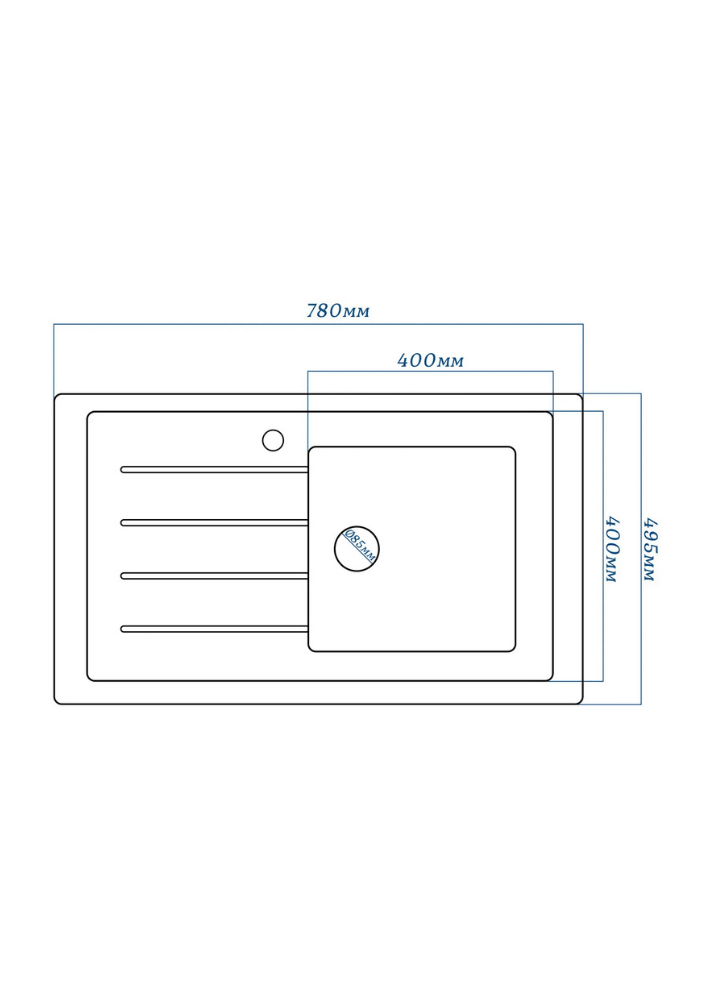 Chiuveta Onix 25 — изображение 4
