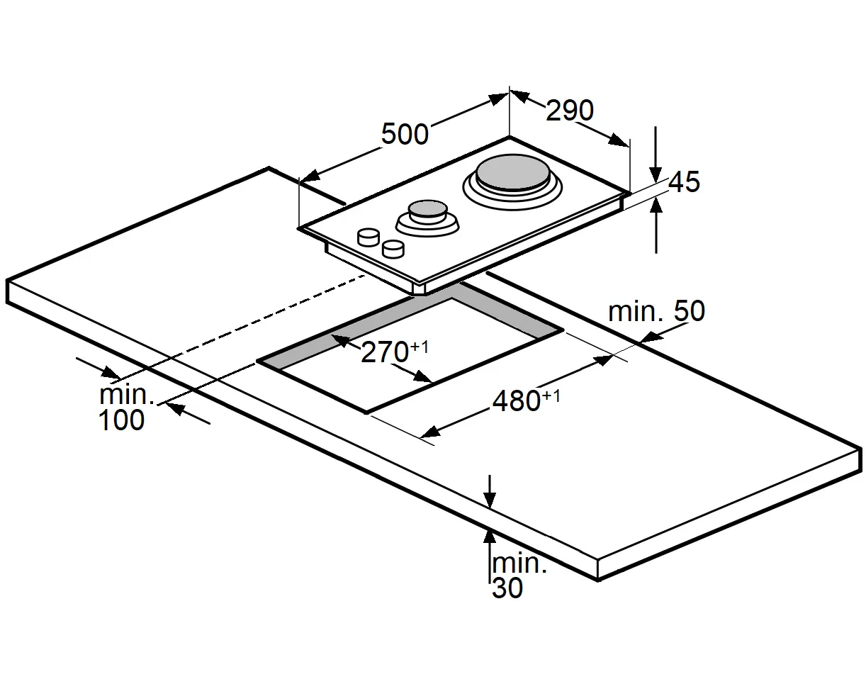 Aragaz Fabiano FHG 832 VGH Inox — изображение 2