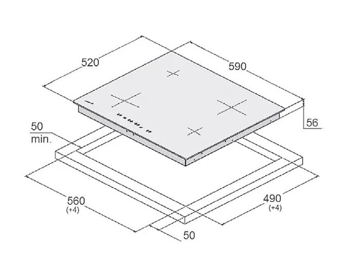 Panou de inducție SIH 64-2 — изображение 3