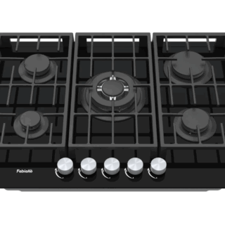 Aragaz Fabiano FHG 8255 VGHT Black Glass