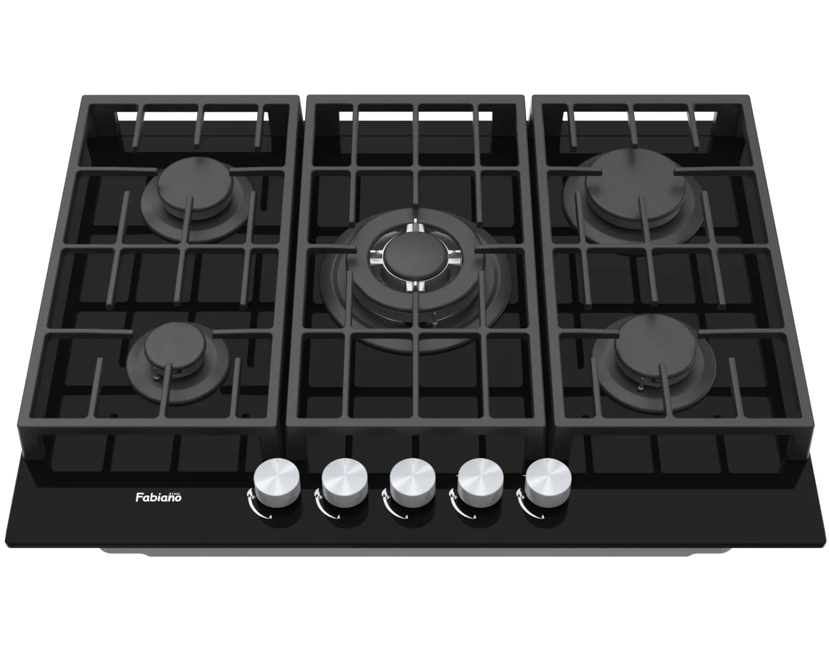 Aragaz Fabiano FHG 8255 VGHT Black Glass